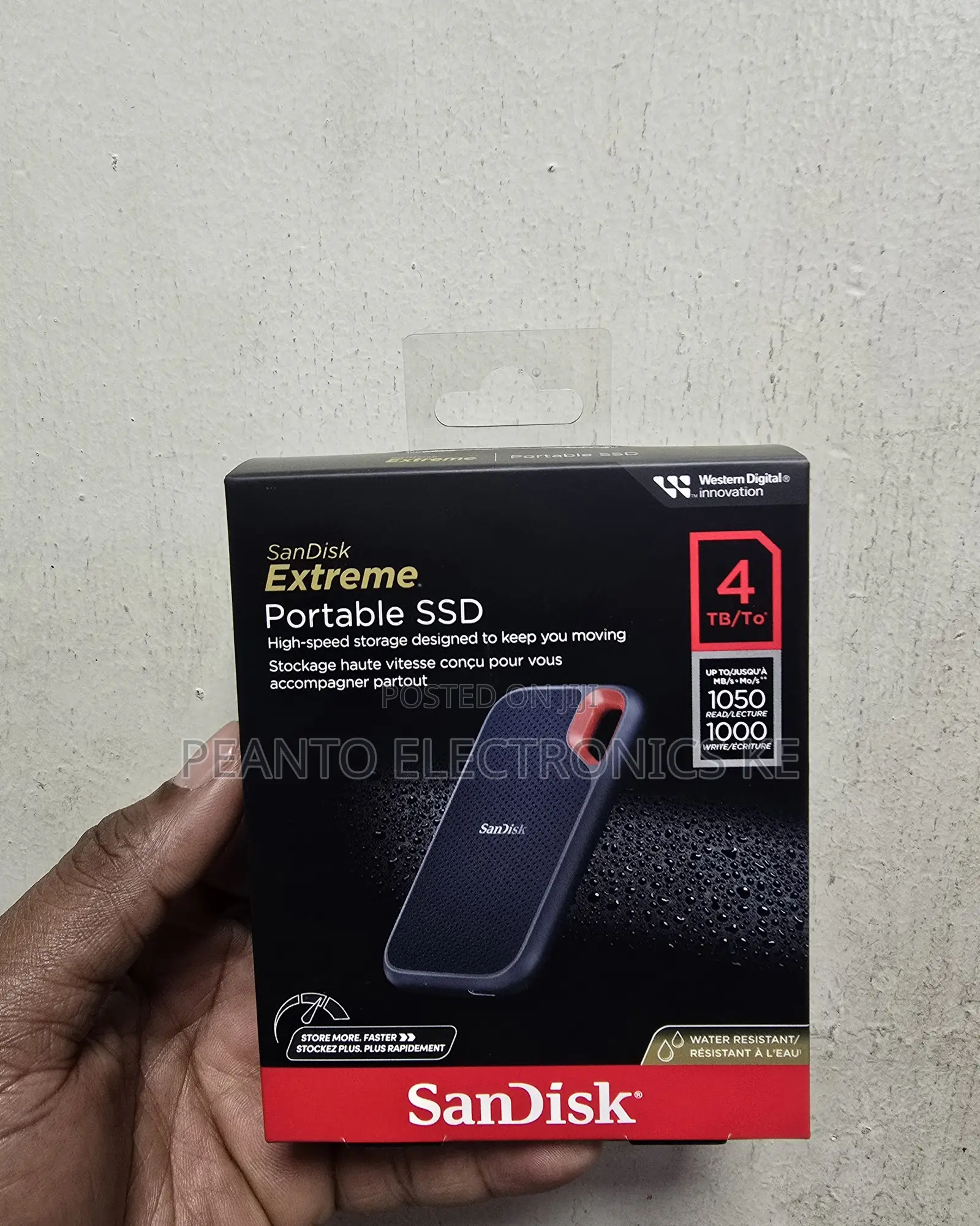 Sandisk 4tb Extreme Pro Portable SSD