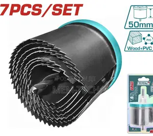 Total Tacsh3071 7pcs Hole Saw Set
