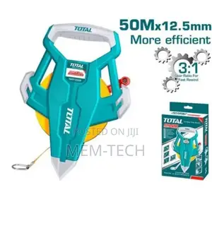 Total Tmtf13506 Fiberglass Measuring Tape 50mx12.5mm