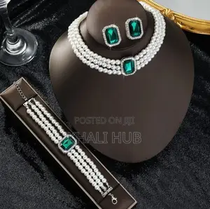 3pc Set Jewellery/ Muti Layered Pearl Set