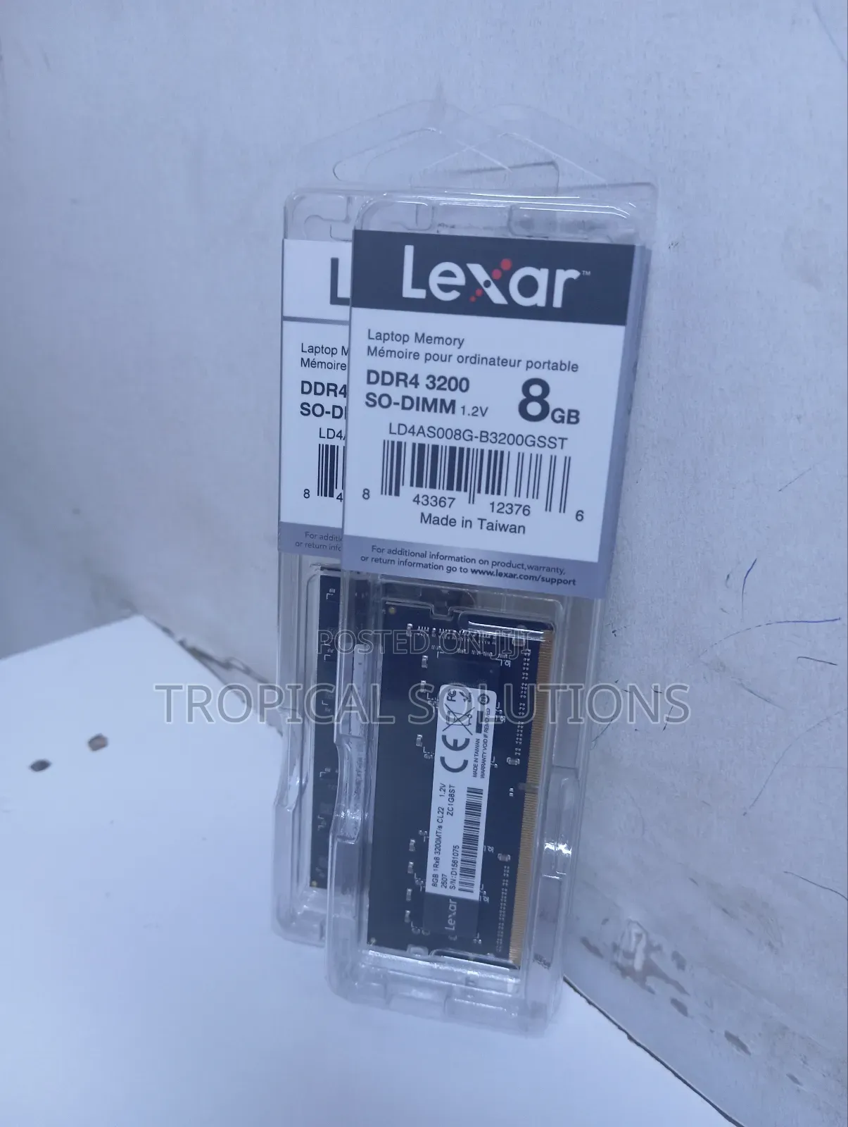 Lexar Ddr4 8gb// Lexar Ddr4 8 Gb//