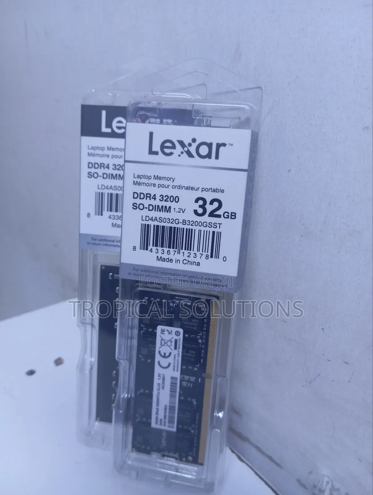 Lexar Ddr4 32gb Laptop Ram//Lexar 32gb Ddr4 Ram