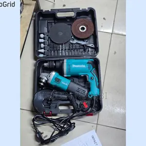 Makita Drill + Angle Grinder Combo