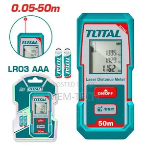 Total Tmt55016 Laser Distance Detector Range:0.05-50m