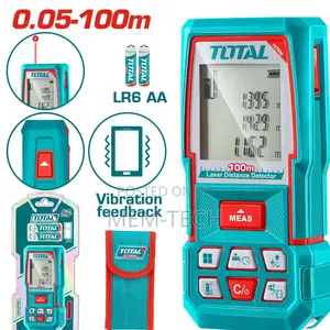 Total Tmt51036 Laser Distance Detector Range:0.05-100m