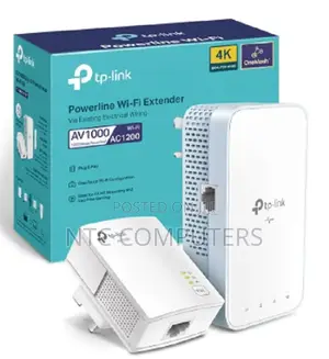 Tp-Link Av1000 Gigabit Powerline Ac Wi-Fi Kit, Up to 1200