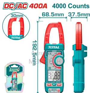 Total Tmt762002 Dc/Ac 400a Clamp Meter 4000 Counts