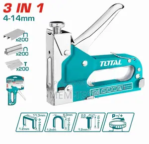 Total Tht31143 3 in 1 Staple Gun