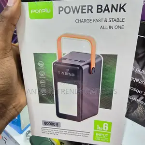 80000mah Power Bank – All-in-One Fast Charging Hub