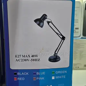 Black Table Lamp – Stylish Desk Light For Study & Office