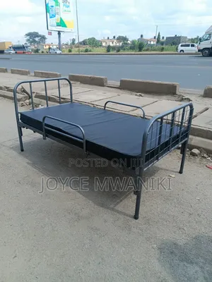 Hospital Bed, With Black Mackintosh