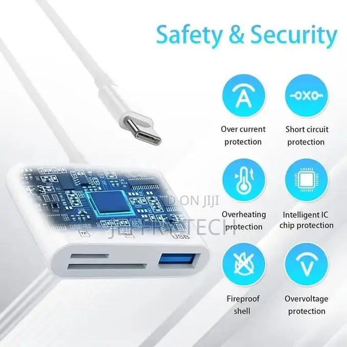 Usb-C to Usb Card Reader With Sd/Microsd Slots – Compatible