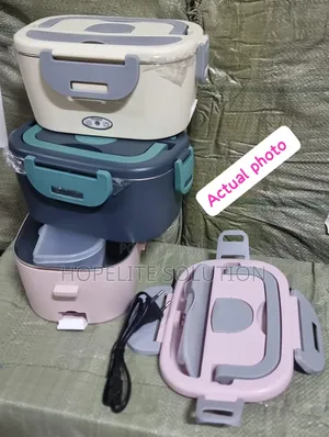 Electric Lunch Box With Stainless Insert