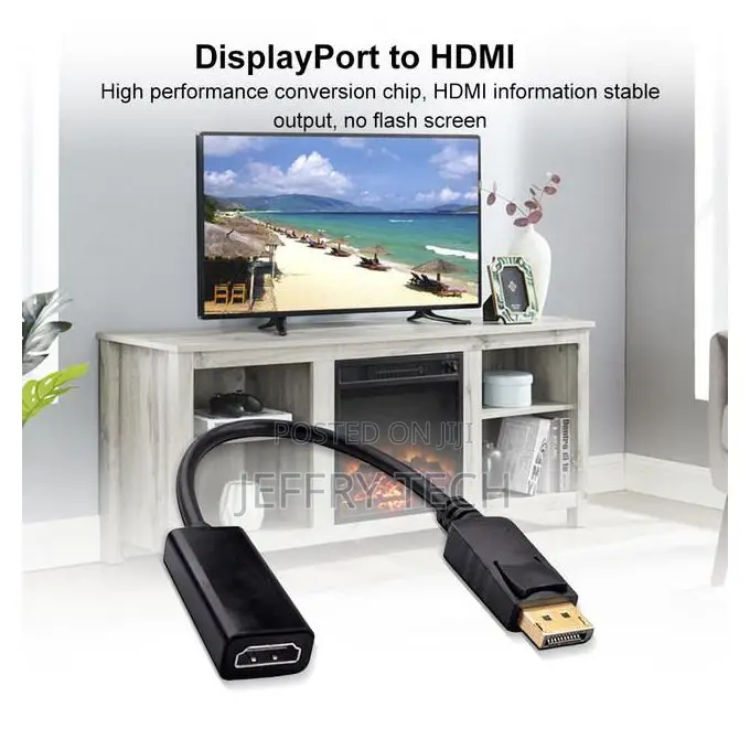 Displayport to Hdmi Adapter - Performance and Compact