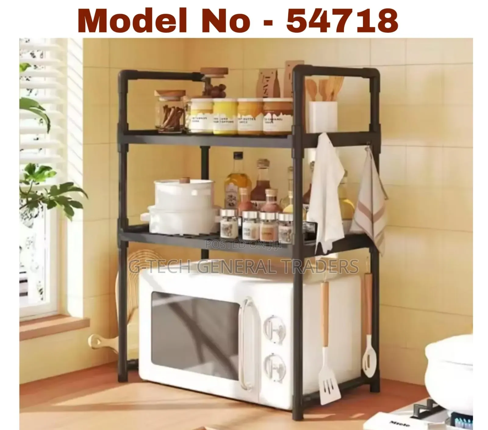 Heavy Duty Microwave Organizer Rack
