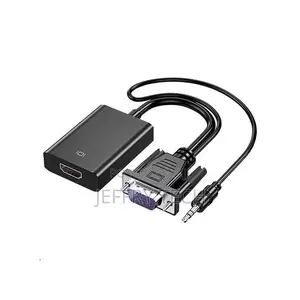 Adaptateur Vga Male Vers Hdmi Output 1080p Hd+ Audio