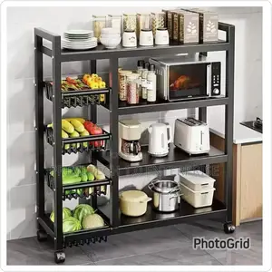 Multifunctional Strong Metallic Kitchen Rack