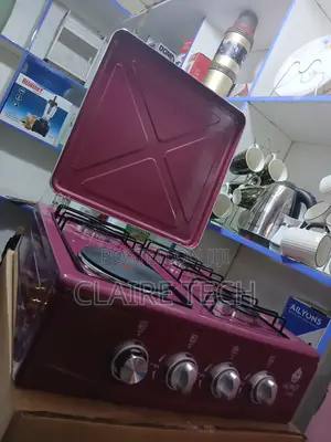 Nunix 3 Gas + 1 Electric Burner Stove