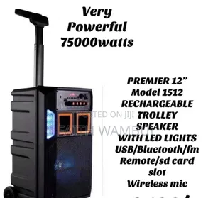 Rechargeable Trolley Speaker/7500w Trolley Speaker