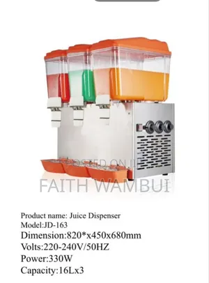 Commercial Juice Dispenser Machine/ 3chamber Juice Dispenser