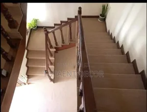 Beige Delta 4mm Wall To Wall Staircase Carpet