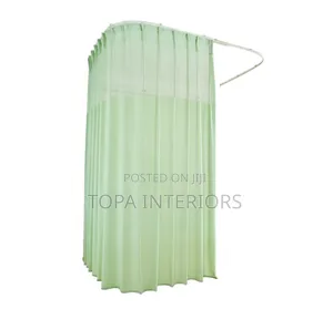 Green Airy Hospital Curtains for Clinics and Hospital Wards