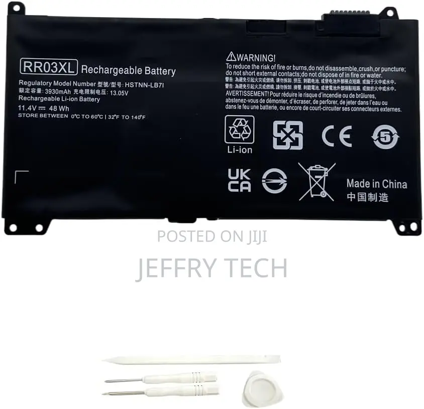 Rr03xl Battery Compatable With Hp Probook 430440 450 455 470