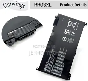 Rr03xl Battery Compatable With Hp Probook 430440 450 455 470