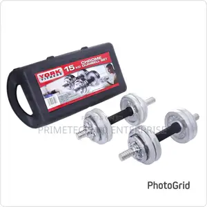 15kg Chrome Dumbbells With Case