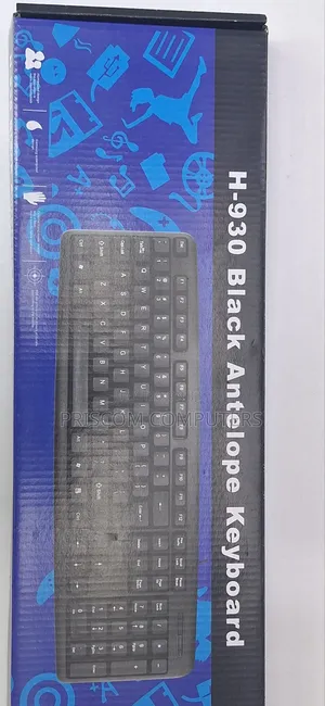 H-930 Black Antelope Computer Wired Keyboard