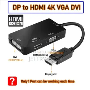 Displayport to Hdmi Dp Vga Hdmi Dvi Mini Displayport Vid