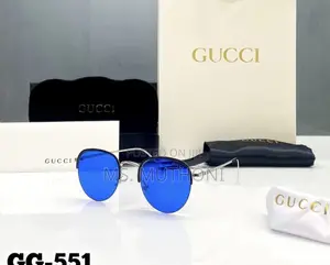 Gucci Semirimless Polarized Sunglasses