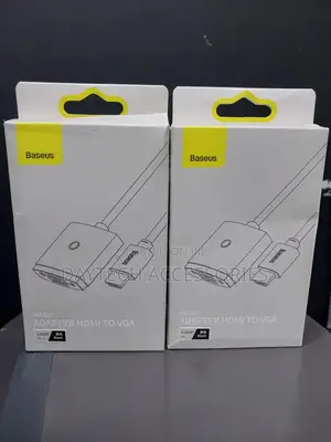 Baseus Lite Series Hdmi to Vga Adapter 3.5 Mm Aux Port