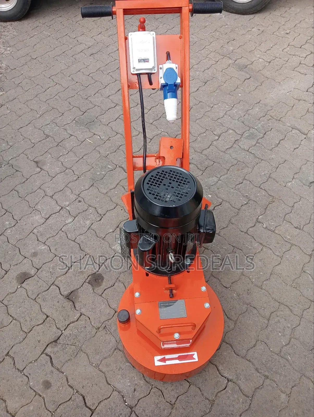 400mm Floor Grinder Machine Single Phase
