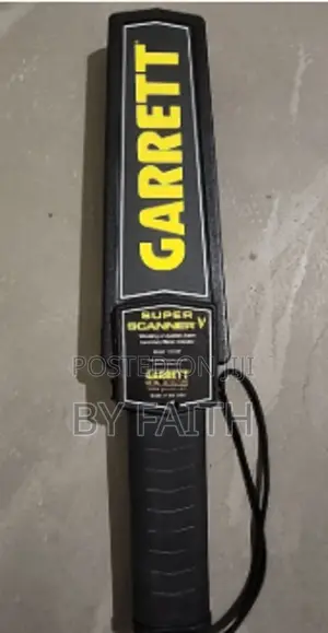 Garret Garret Super Scanner Hand Held Metal Detector- Black
