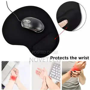Mouse Pad Wrist Rest Support Ergonomic Pc Laptop Computer