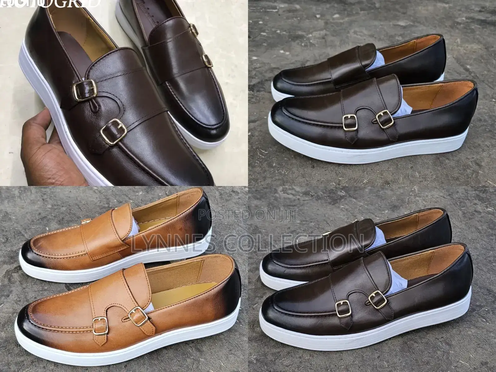 Double Monks Men Shoes