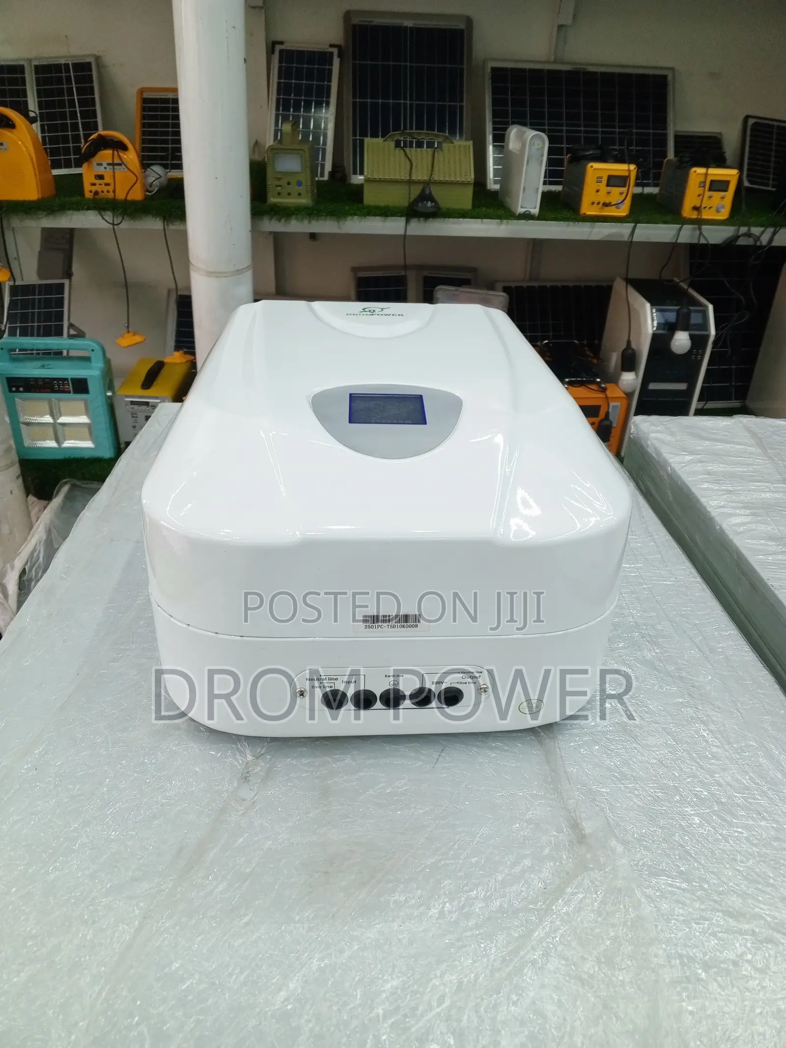 Drom Power Wall Mount Voltage Stabilizer 10kw Single Phase
