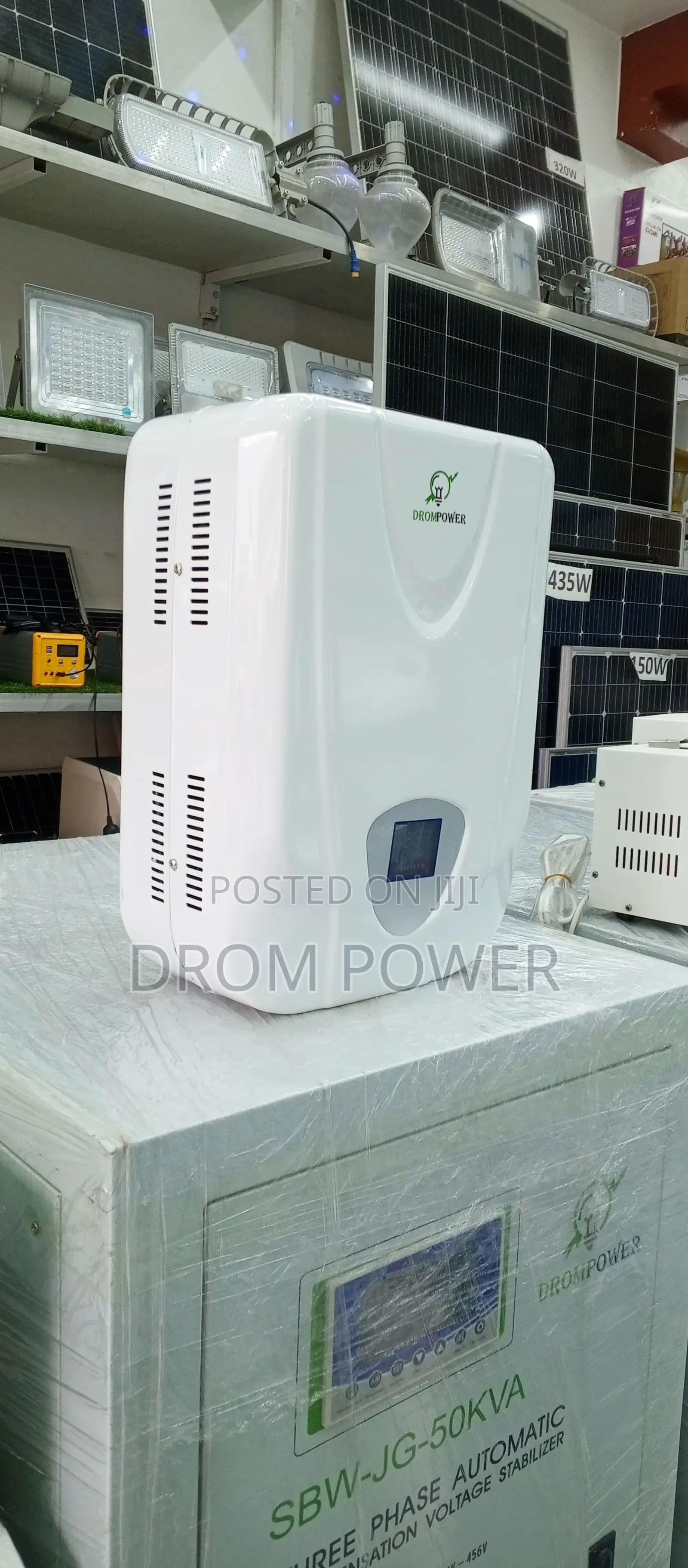 Drom Power Wall Mount Voltage Stabilizer 10kw Single Phase