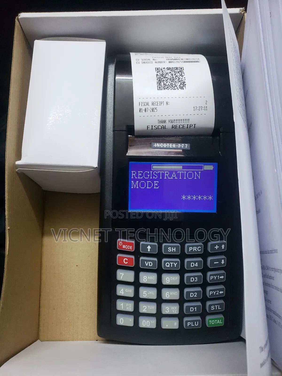Incotex 777 Tims Keypad Etr Machine