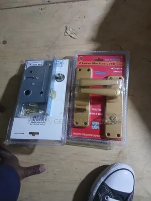 Gold Bathroom Lock