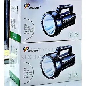 75w Led Portable Rechargeable Search Light Torch