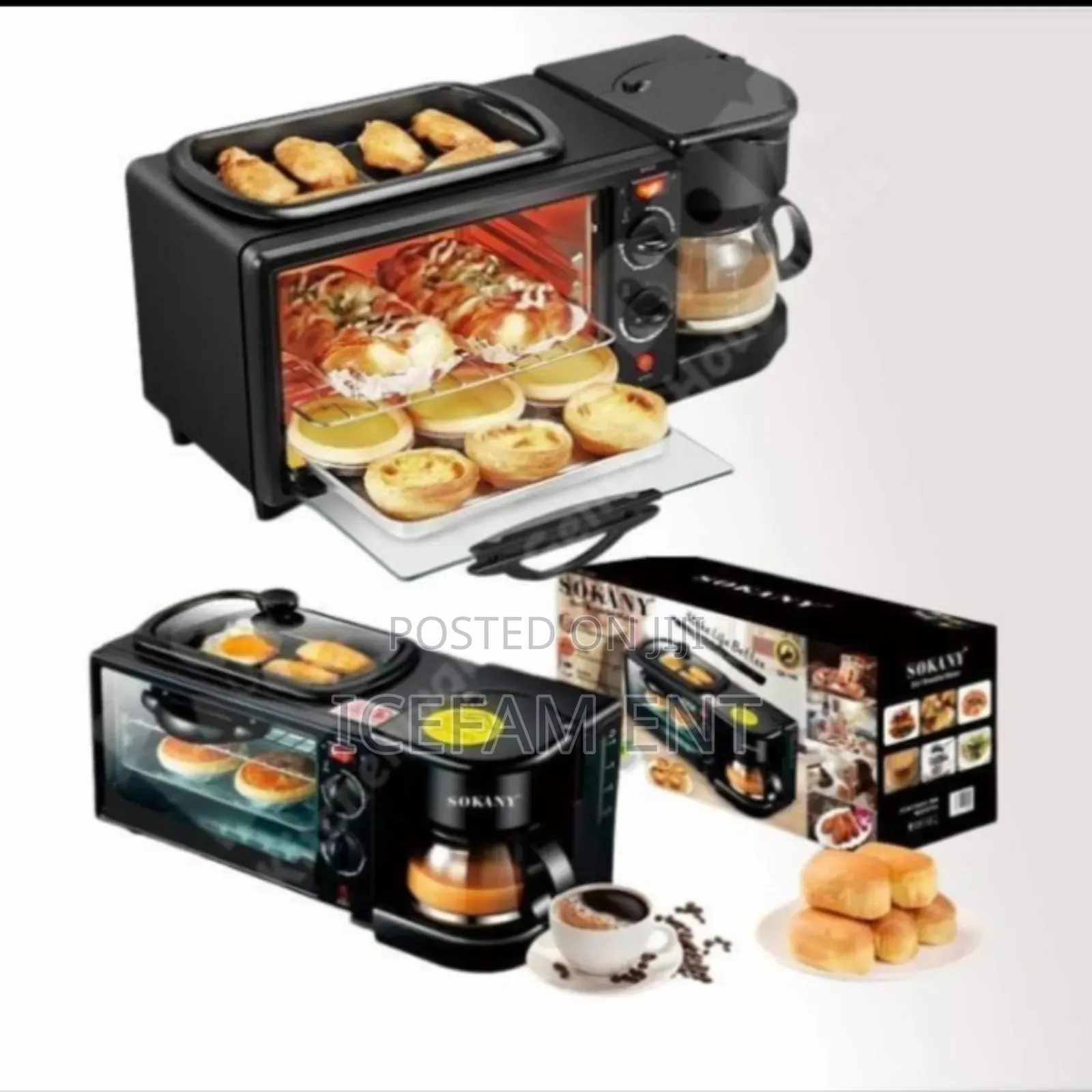 Sokany 3in1 Breakfast Maker/Breakfast Maker