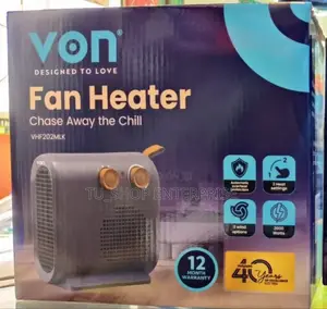 *Von Fan Heater 2000w