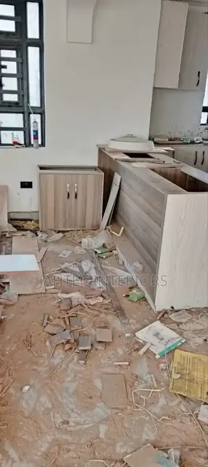 Carpentry Work Kitchen Cabinets Wooden Floors