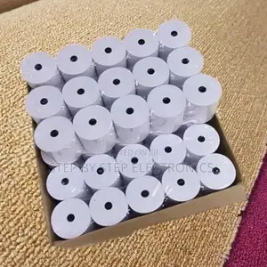 High Clarity 50 Pieces of 80mm by 80mm by 13mm Thermal Rolls