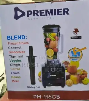 Heavy Duty Premier Commercial Blender Available