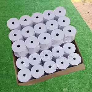50 Pieces of 80mm by 80mm by 13mm Thermal Rolls for Hotels
