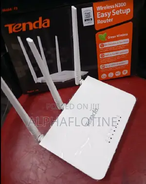 Dual-Band Wi-Fi(2.4ghz) Tenda Wireless Router