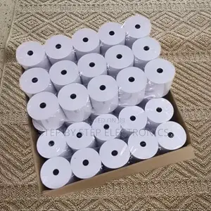 Non- Fading 50 Pieces of 80mm by 80mm by 13mm Thermal Rolls